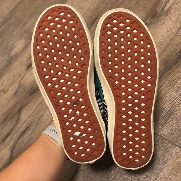 Vans Comfu Cush Zebra Tide-pool/Surf The Web - Picture 5 of 6